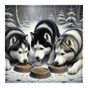 Huskies Welpen